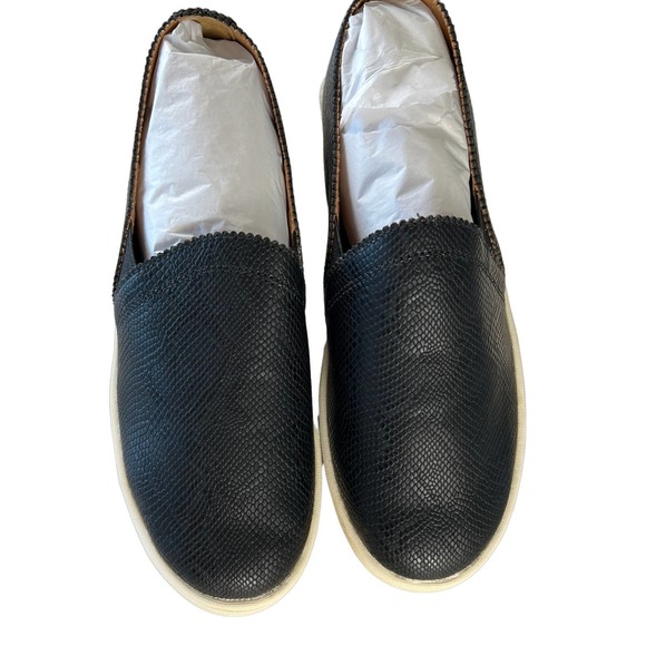 SUN + STONE MARIAM BIG GIRLS SLIP ON SNEAKERS BLACK SIZE 4 NWOT - Picture 1 of 8